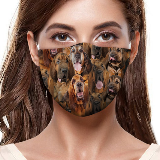 Sie werden eine Reihe von Bloodhounds-F-Masken haben