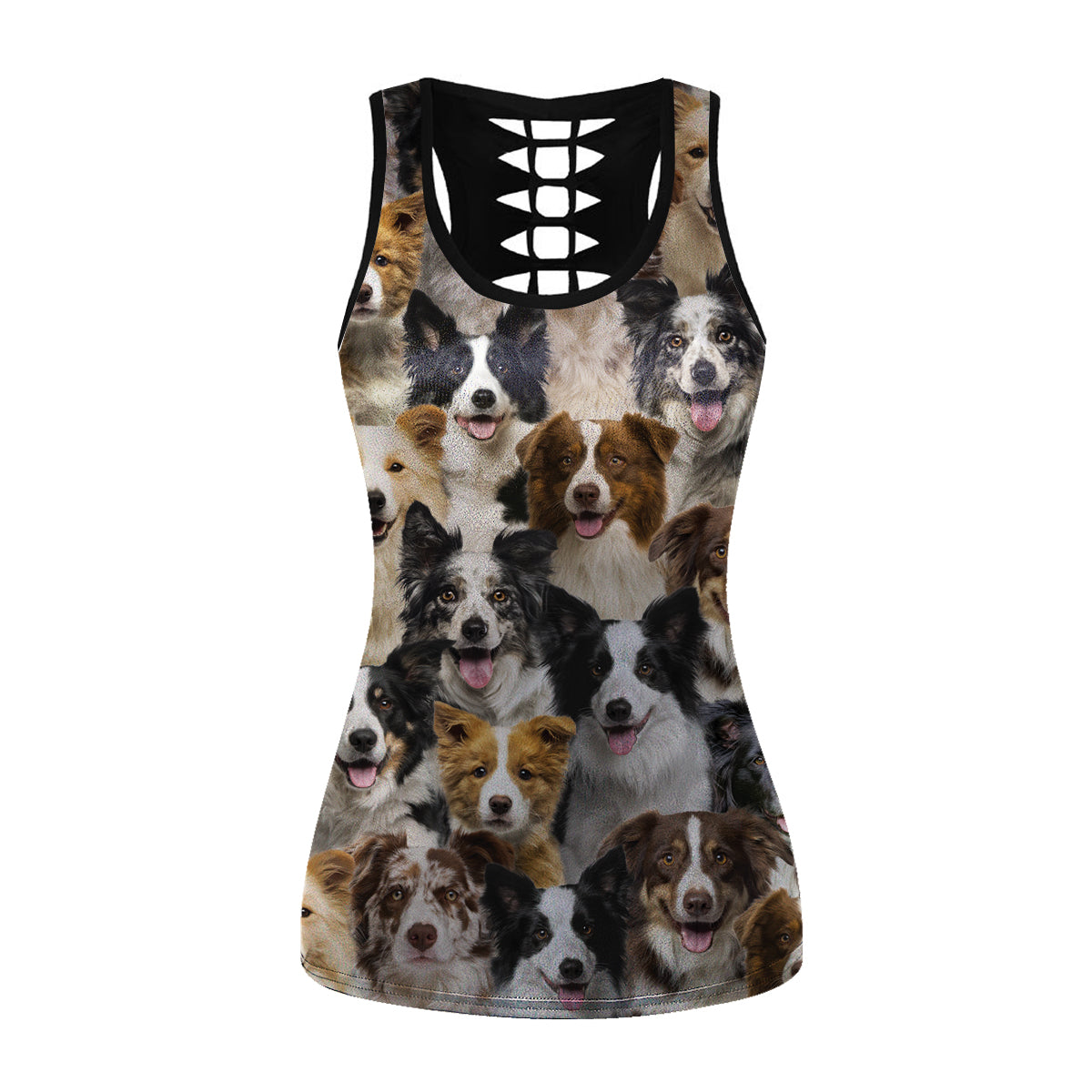You Will Have A Bunch Of Border Collies - Hollow Tank Top V1