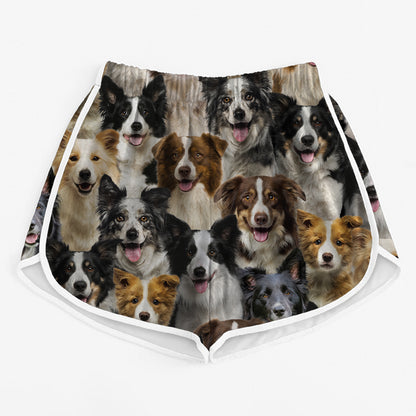 You Will Have A Bunch Of Border Collies - Women's Running Shorts V1