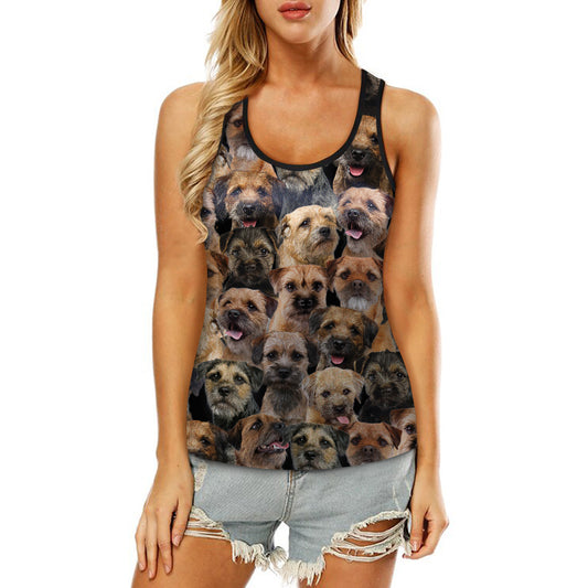 You Will Have A Bunch Of Border Terriers - Hollow Tank Top V1