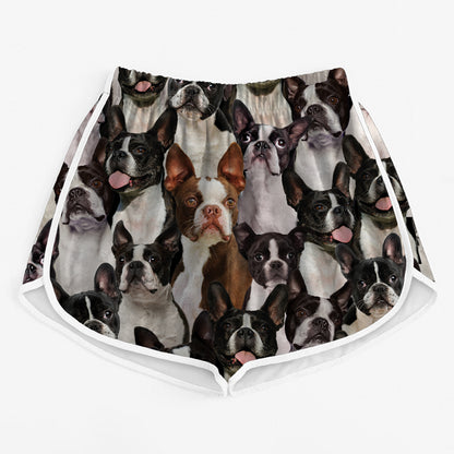 You Will Have A Bunch Of Boston Terriers - Women's Running Shorts V1