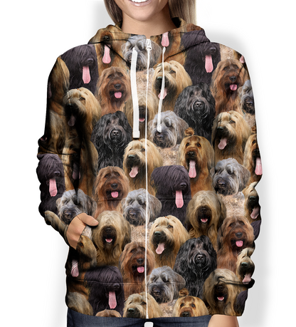 You Will Have A Bunch Of Briards - Hoodie V1