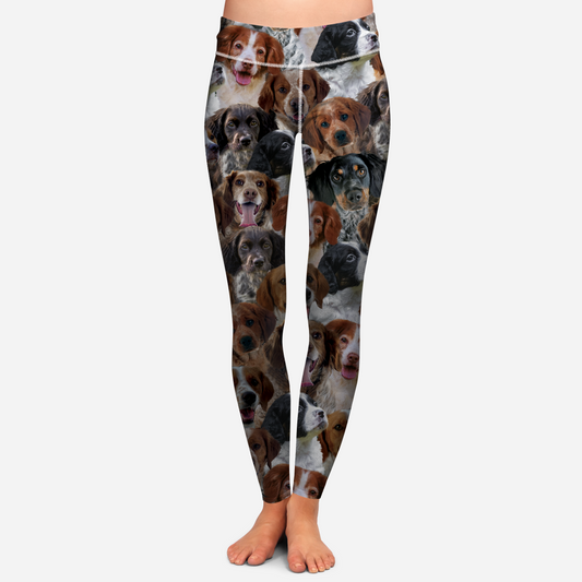 You Will Have A Bunch Of Brittany Spaniels - Leggings V1