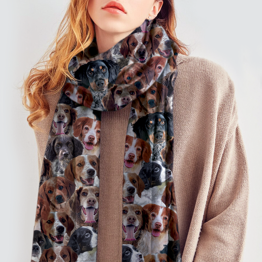 You Will Have A Bunch Of Brittany Spaniels - Scarf V1
