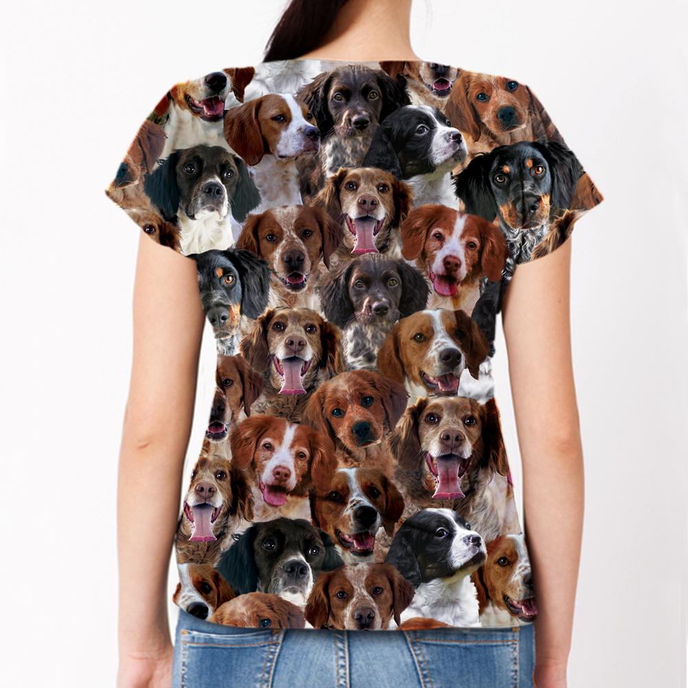 Sie werden einen Haufen Brittany Spaniels haben - T-Shirt V1