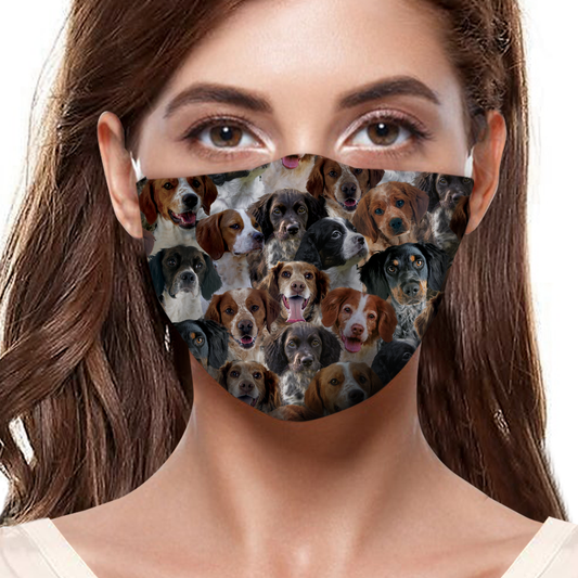 You Will Have A Bunch Of Brittany Spaniels F-Mask