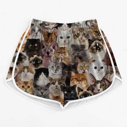 You Will Have A Bunch Of Cats - Women's Running Shorts V1