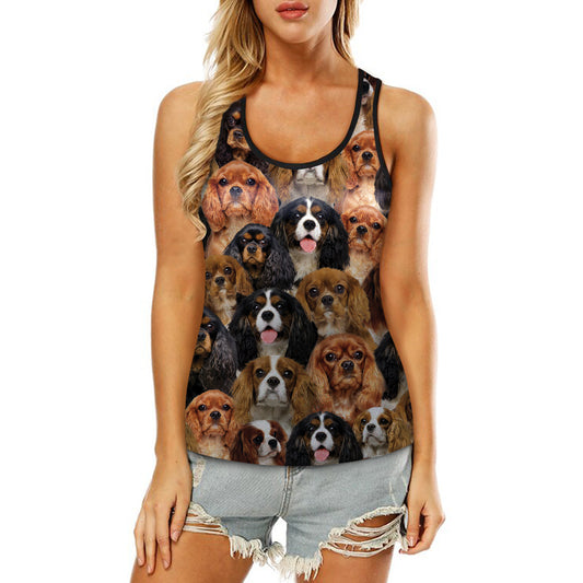 You Will Have A Bunch Of Cavalier King Charles Spaniels - Hollow Tank Top V1