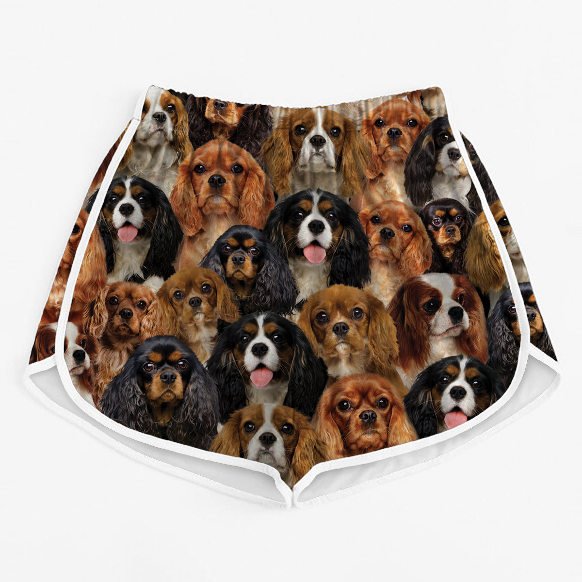 Sie werden einen Haufen Cavalier King Charles Spaniels haben – Damen-Laufshorts V1