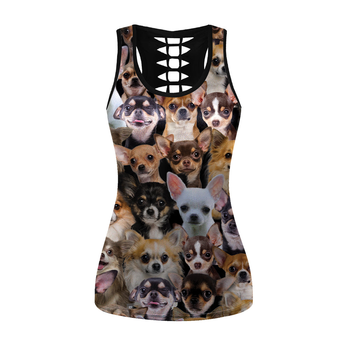 You Will Have A Bunch Of Chihuahuas - Hollow Tank Top V1