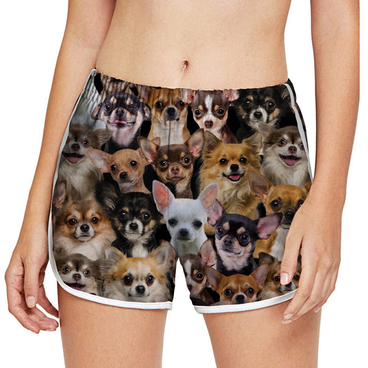 Sie werden einen Haufen Chihuahuas haben – Damen-Laufshorts V1