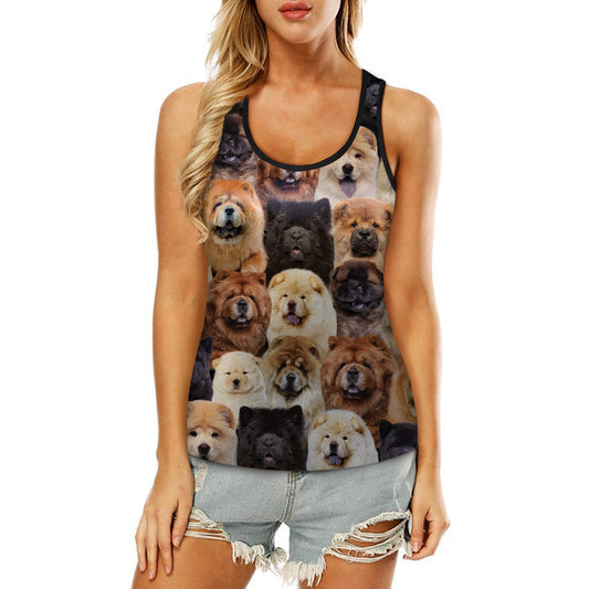 You Will Have A Bunch Of Chow Chows - Hollow Tank Top V1