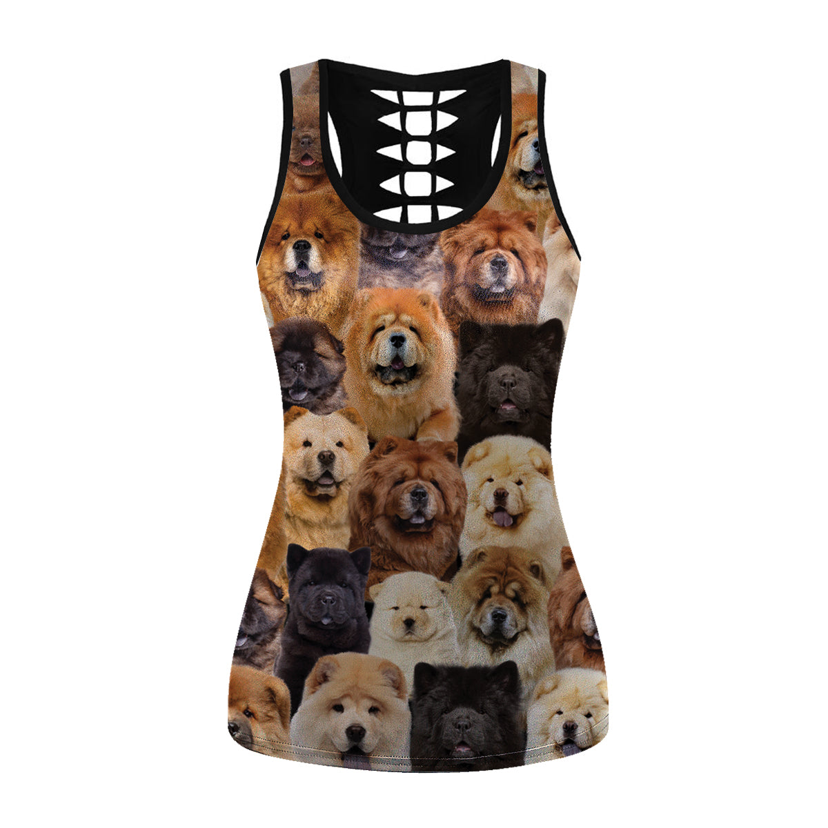 You Will Have A Bunch Of Chow Chows - Hollow Tank Top V1