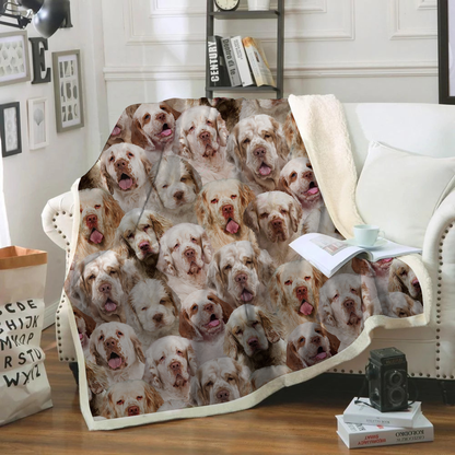 You Will Have A Bunch Of Clumber Spaniels - Blanket V1