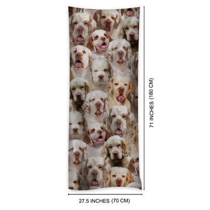You Will Have A Bunch Of Clumber Spaniels - Scarf V1