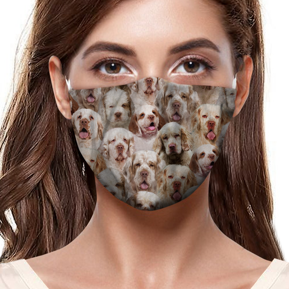 You Will Have A Bunch Of Clumber Spaniels F-Mask