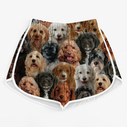 You Will Have A Bunch Of Cockapoos - Women's Running Shorts V1