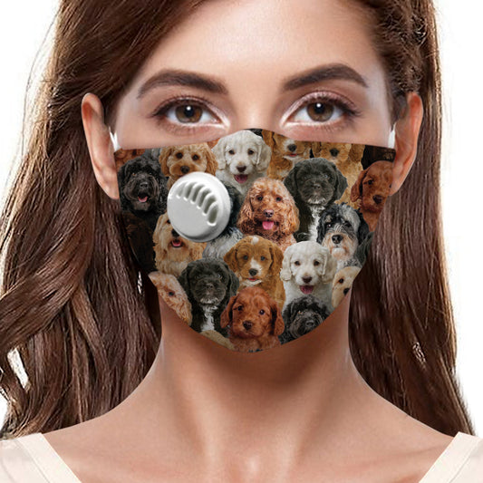 Sie werden eine Menge Cockapoos F-Maske haben