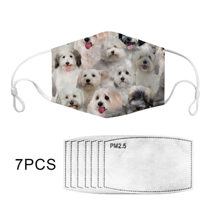 You Will Have A Bunch Of Coton De Tulears F-Mask
