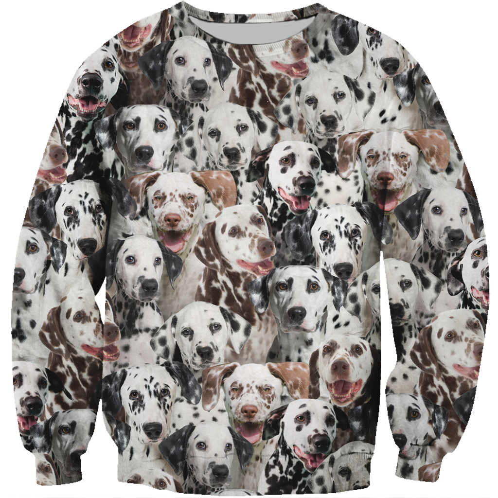 Sie werden einen Haufen Dalmatiner haben - Sweatshirt V1