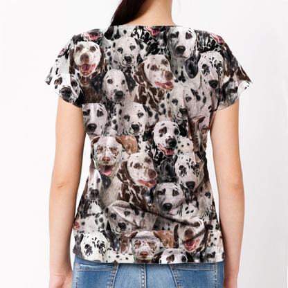 Du wirst einen Haufen Dalmatiner haben - T-Shirt V1