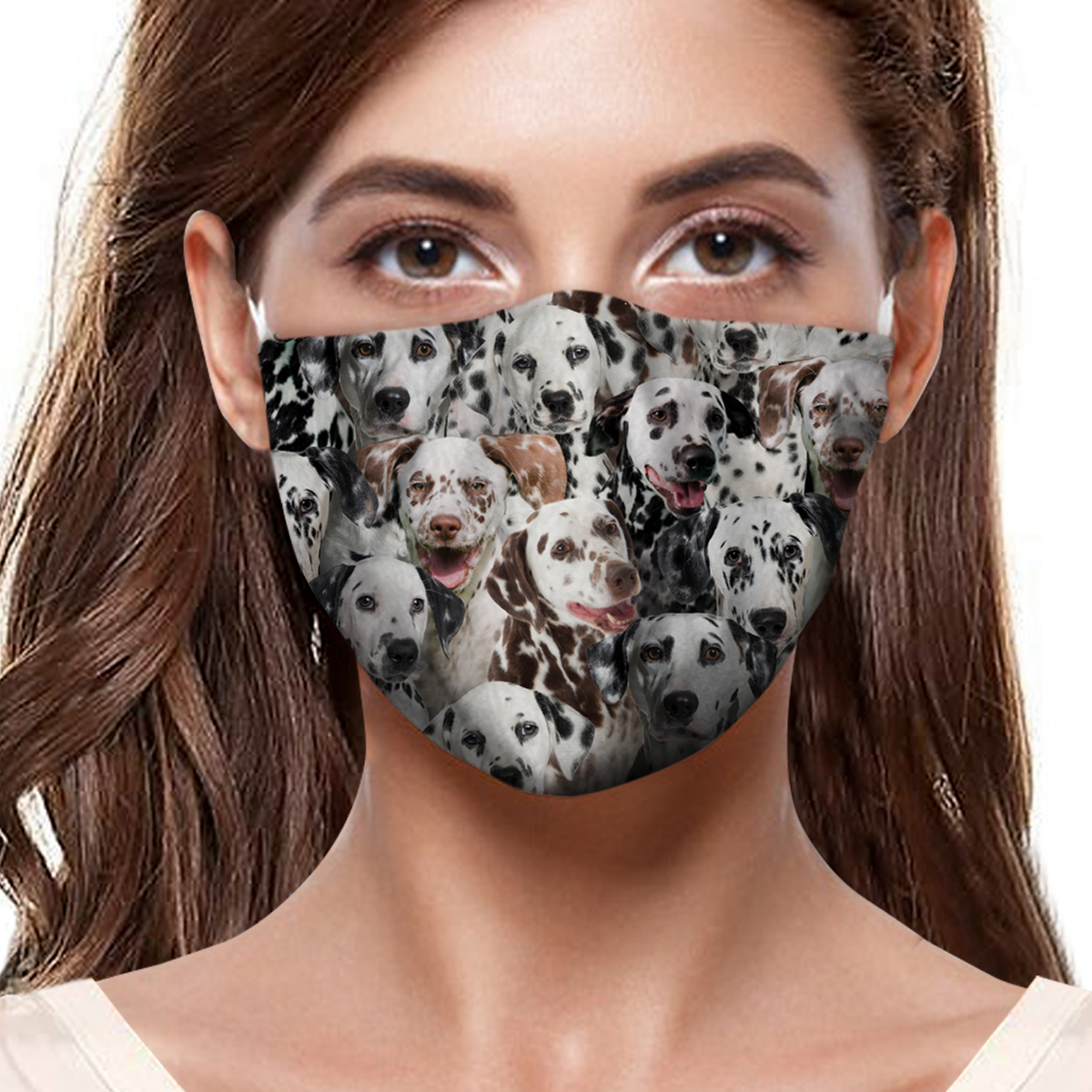 Vous aurez un tas de Dalmatiens F-Masque