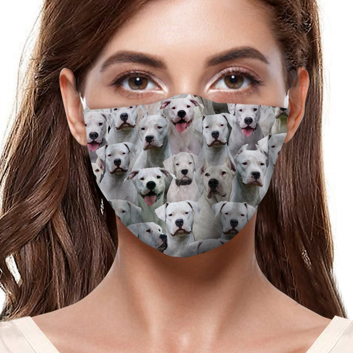 You Will Have A Bunch Of Dogo Argentinoes F-Mask