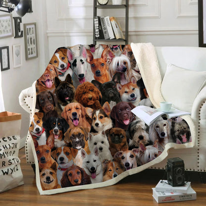 You Will Have A Bunch Of Dogs - Blanket V2