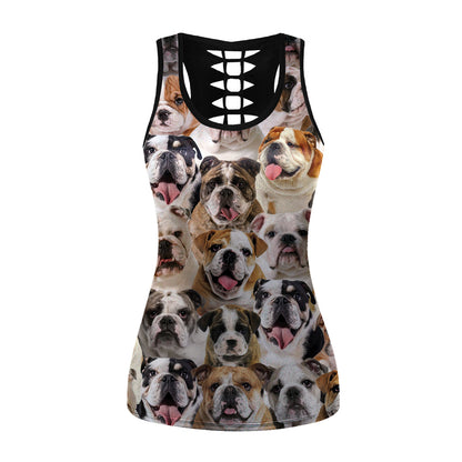 You Will Have A Bunch Of English Bulldogs - Hollow Tank Top V1