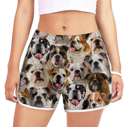 You Will Have A Bunch Of English Bulldogs - Women's Running Shorts V1