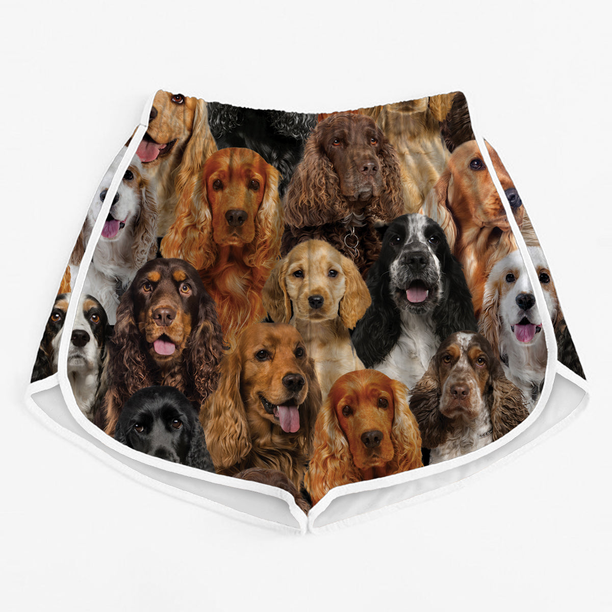 You Will Have A Bunch Of English Cocker Spaniels - Women's Running Shorts V1