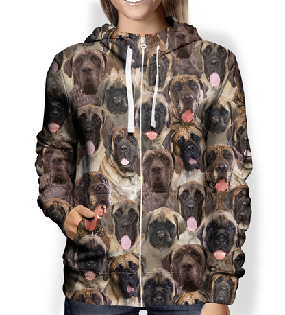You Will Have A Bunch Of English Mastiffs - Hoodie V1