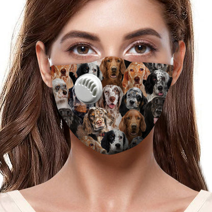 You Will Have A Bunch Of English Setters F-Mask