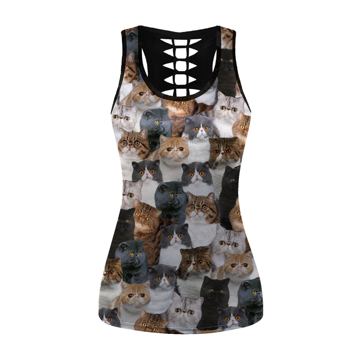 You Will Have A Bunch Of Exotic Cats - Hollow Tank Top V1