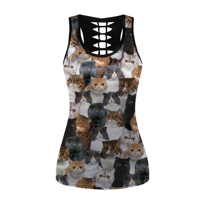 You Will Have A Bunch Of Exotic Cats - Hollow Tank Top V1