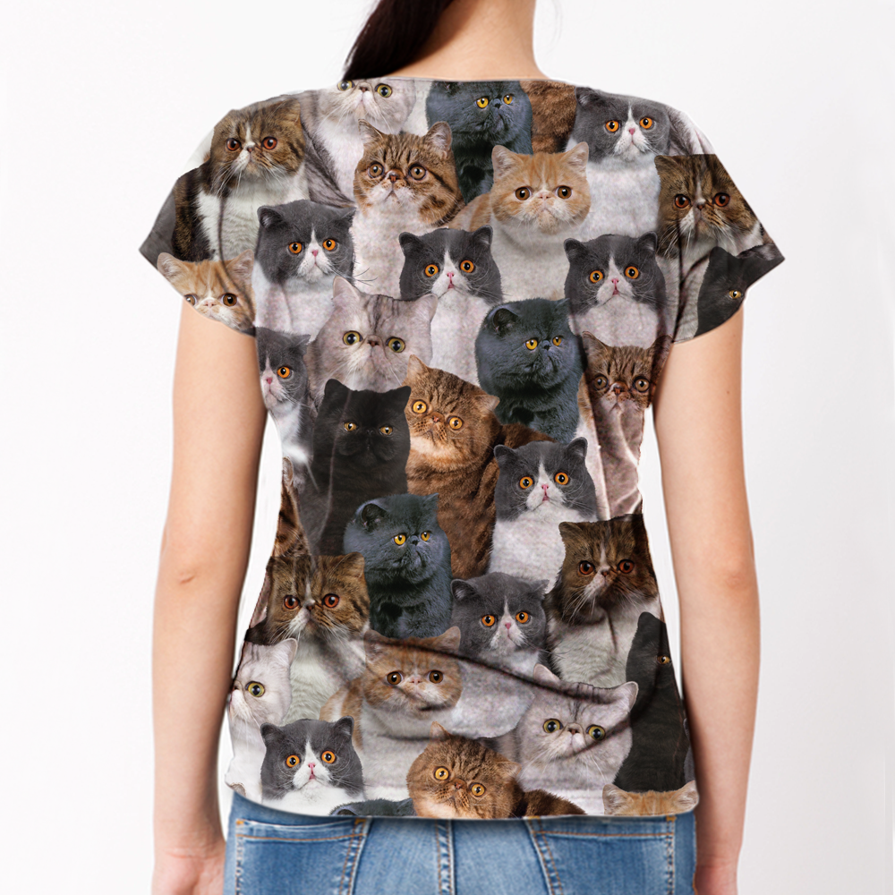 Du wirst einen Haufen exotischer Katzen haben - T-Shirt V1