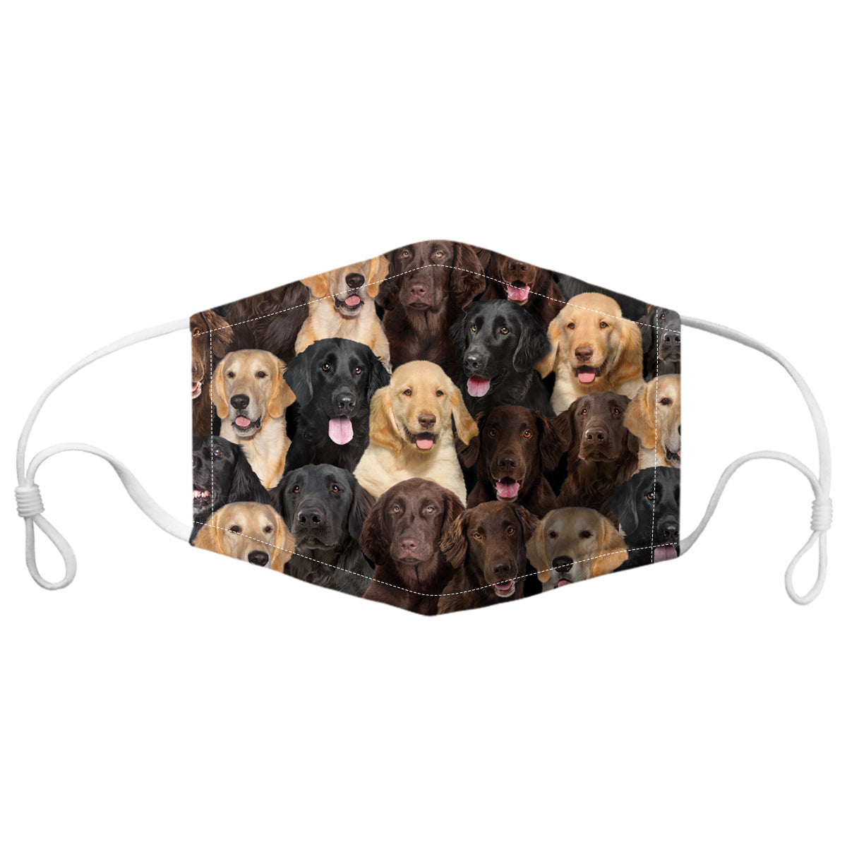 You Will Have A Bunch Of Flat Coated Retrievers F-Mask