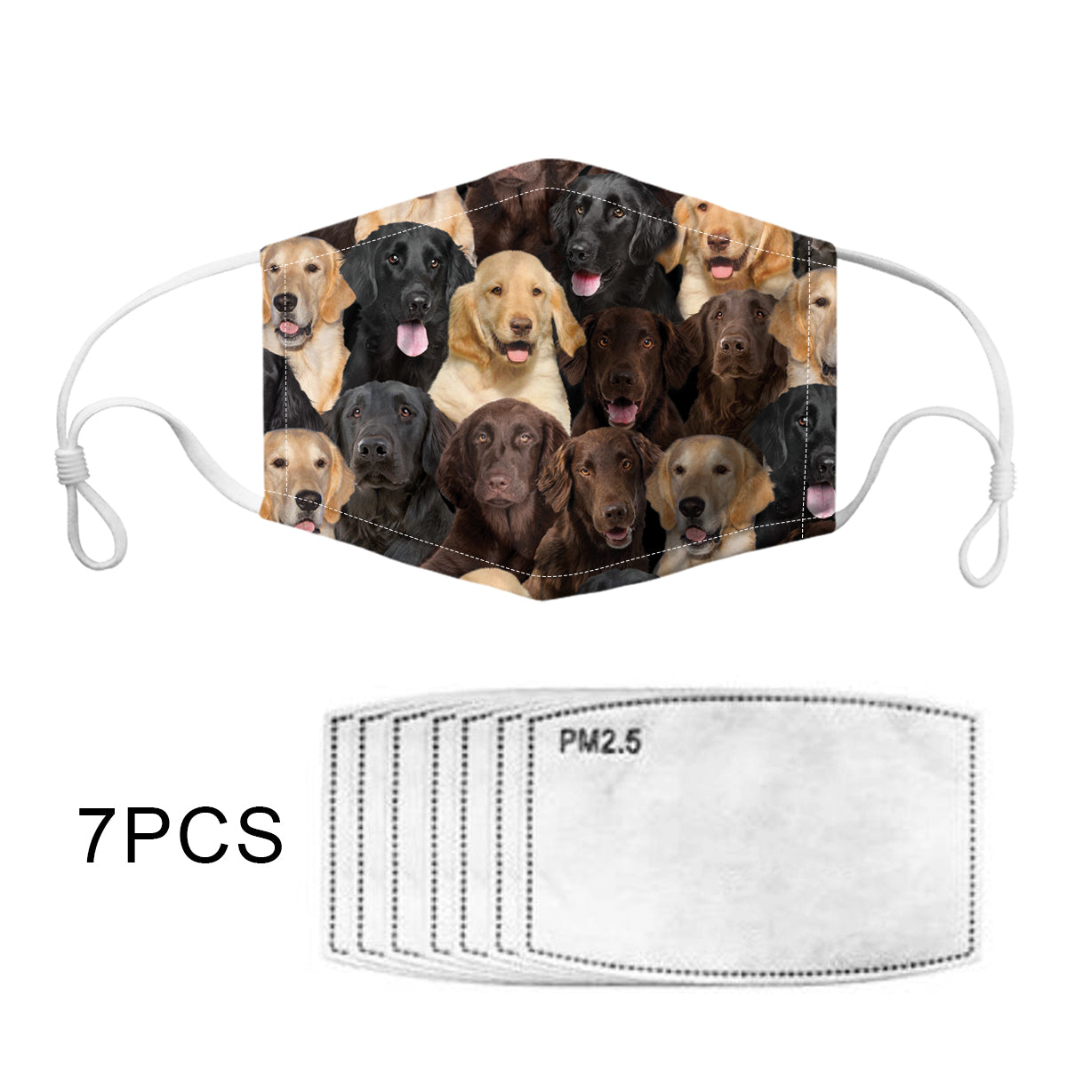 You Will Have A Bunch Of Flat Coated Retrievers F-Mask