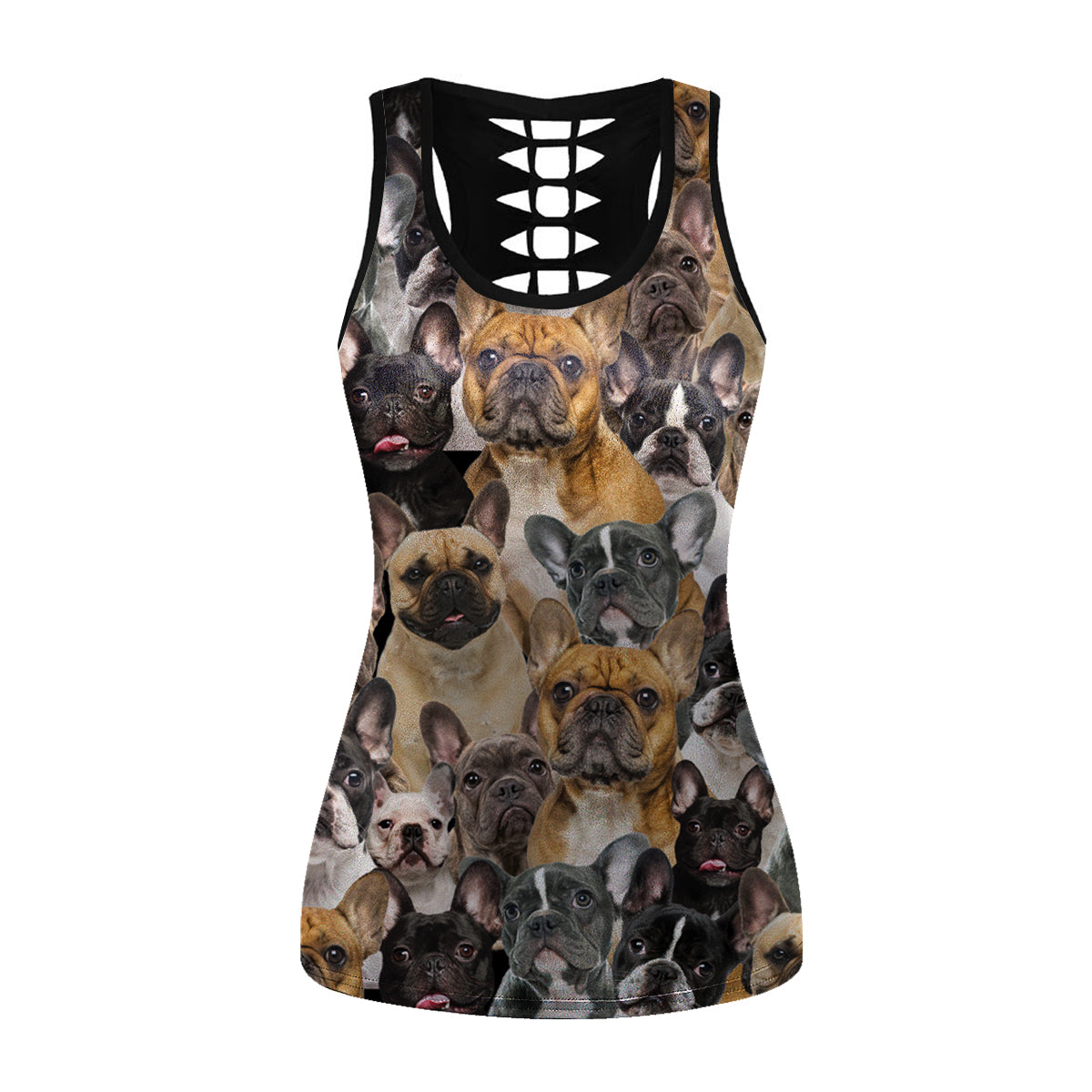 You Will Have A Bunch Of French Bulldogs - Hollow Tank Top V1