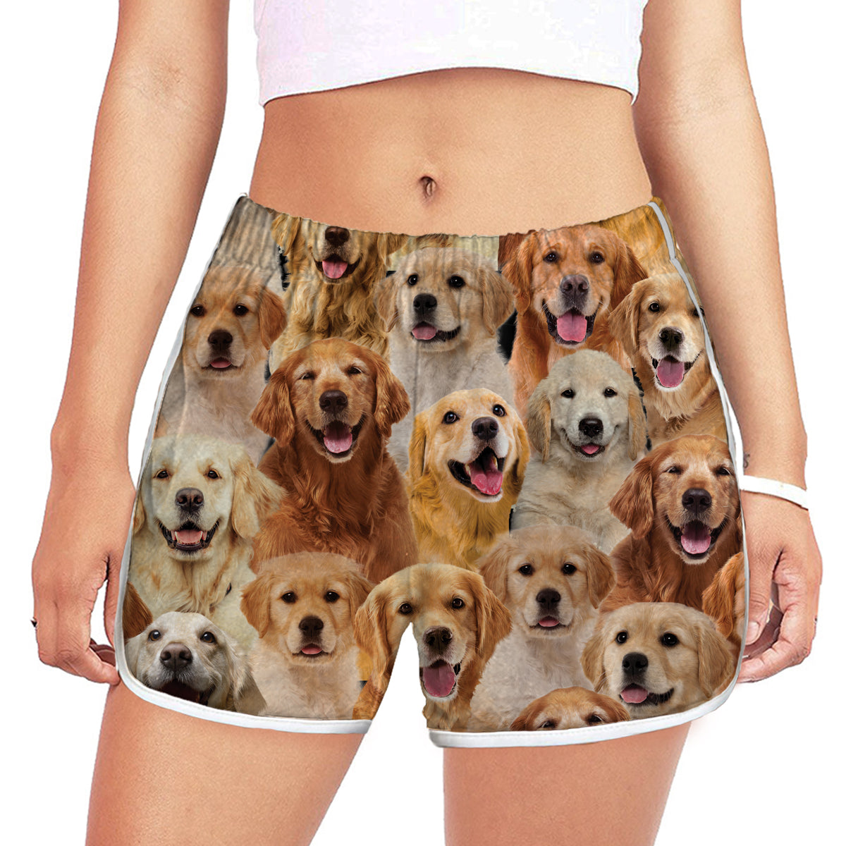 You Will Have A Bunch Of Golden Retrievers - Women's Running Shorts V1