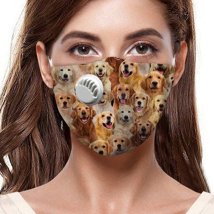 Sie werden einen Haufen Golden Retriever F-Maske haben