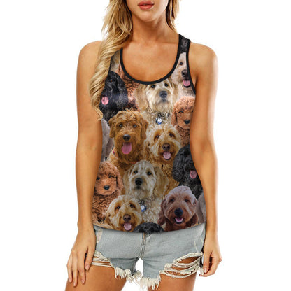 You Will Have A Bunch Of Goldendoodles - Hollow Tank Top V1