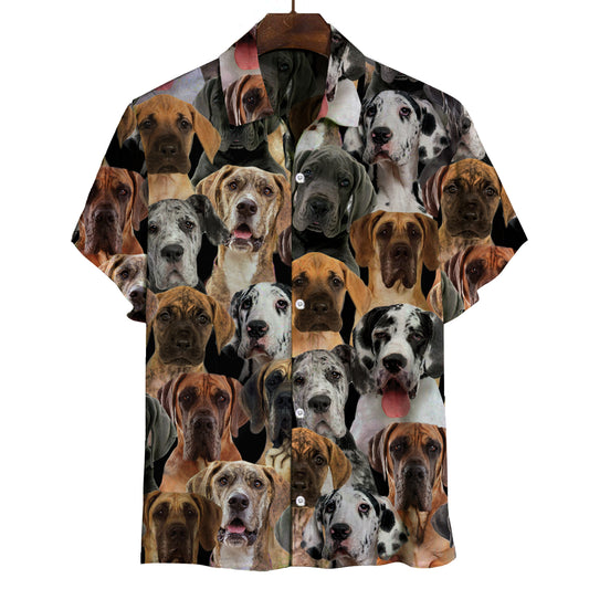 Sie werden eine Menge Deutsche Doggen haben - Shirt V1