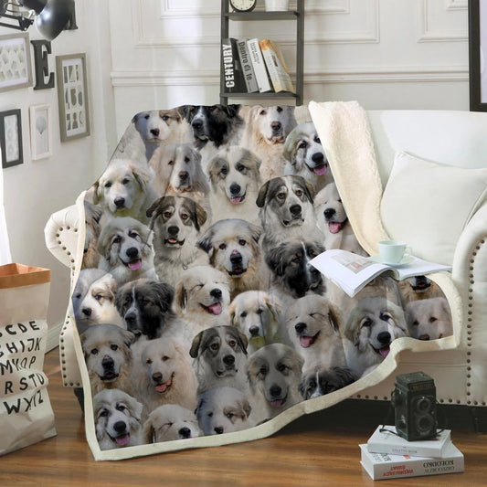 You Will Have A Bunch Of Great Pyrenees - Blanket V1