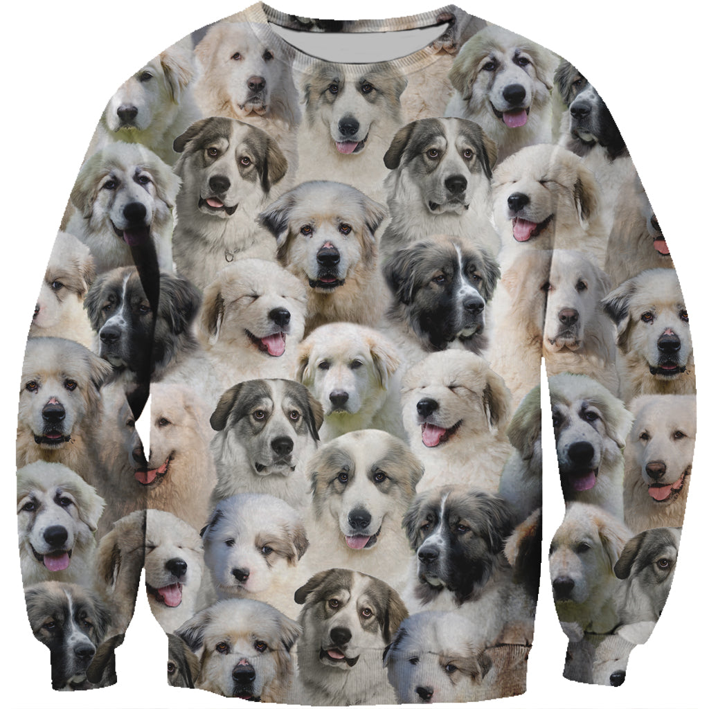 You Will Have A Bunch Of Great Pyrenees - Sweatshirt V1