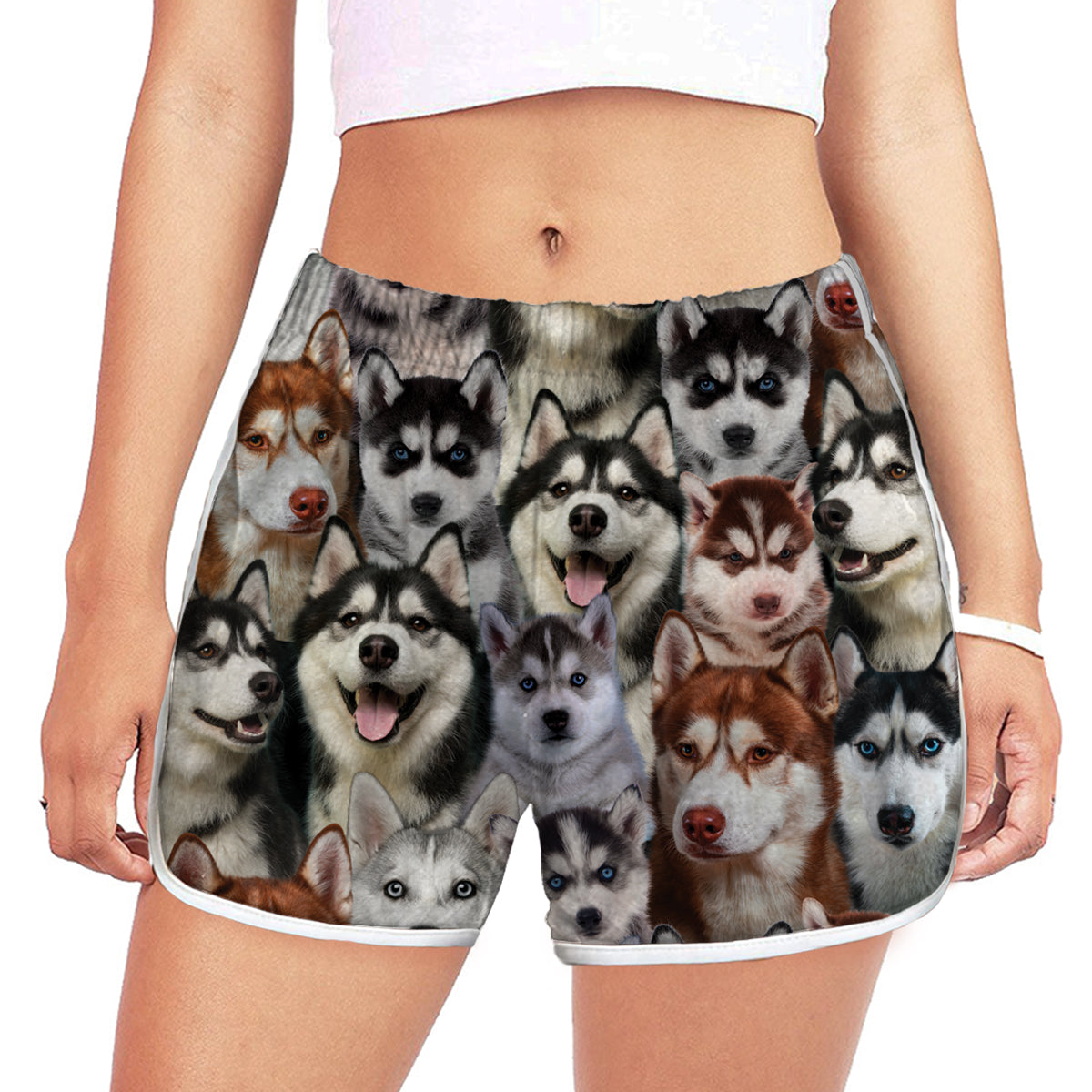 You Will Have A Bunch Of Huskies - Women's Running Shorts V1