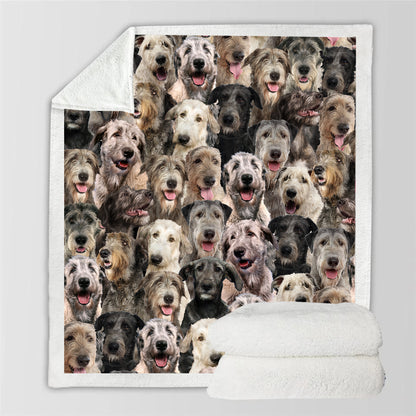 Irish Wolfhounds - Blanket V1