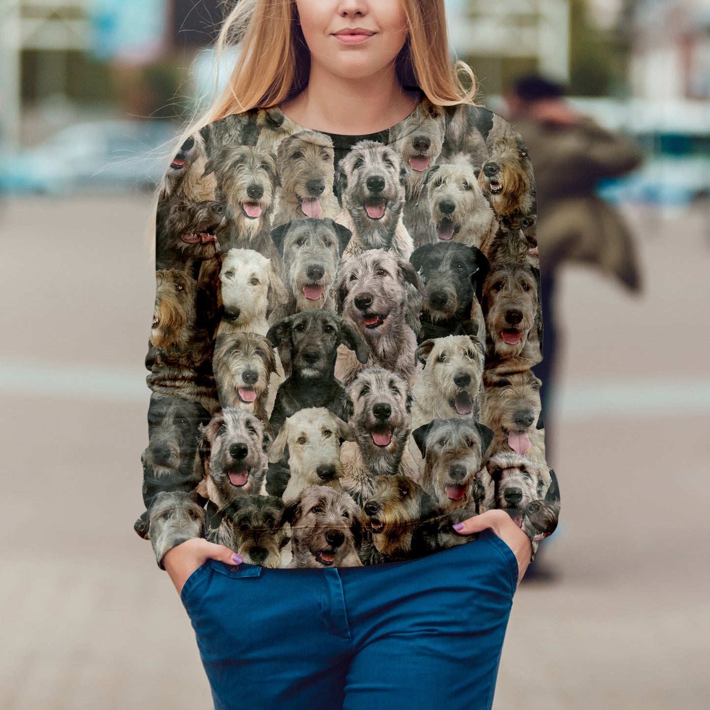 Sie werden einen Haufen irischer Wolfshunde haben - Sweatshirt V1
