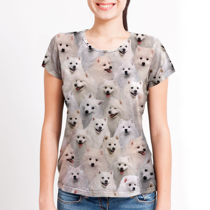 Vous aurez une bande de spitz japonais - T-Shirt V1