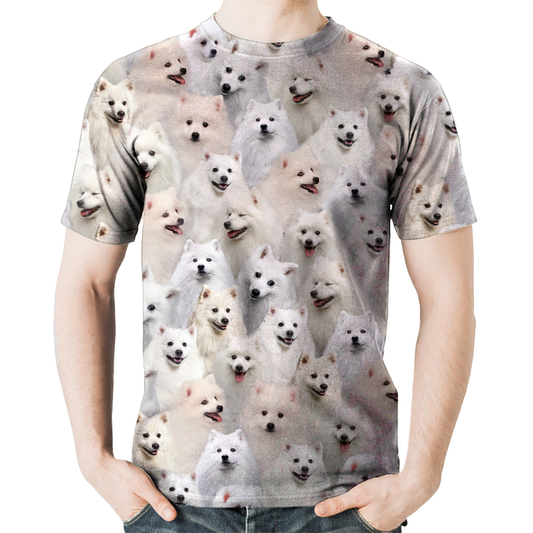 Du wirst einen Haufen japanischer Spitzs haben - T-Shirt V1